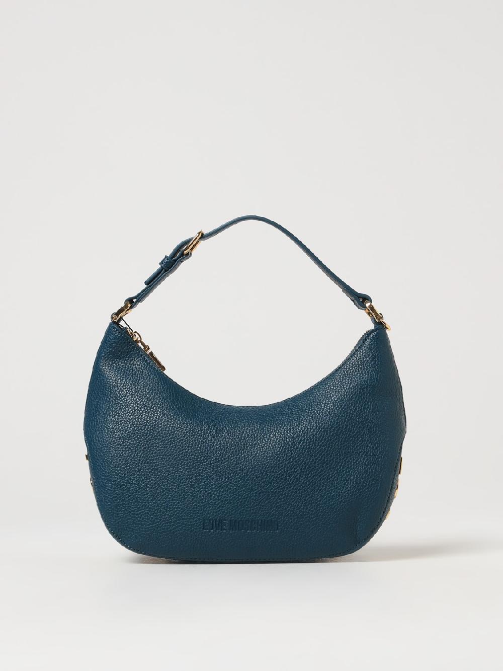Giglio Borsa Love Moschino in pelle sintetica a grana
