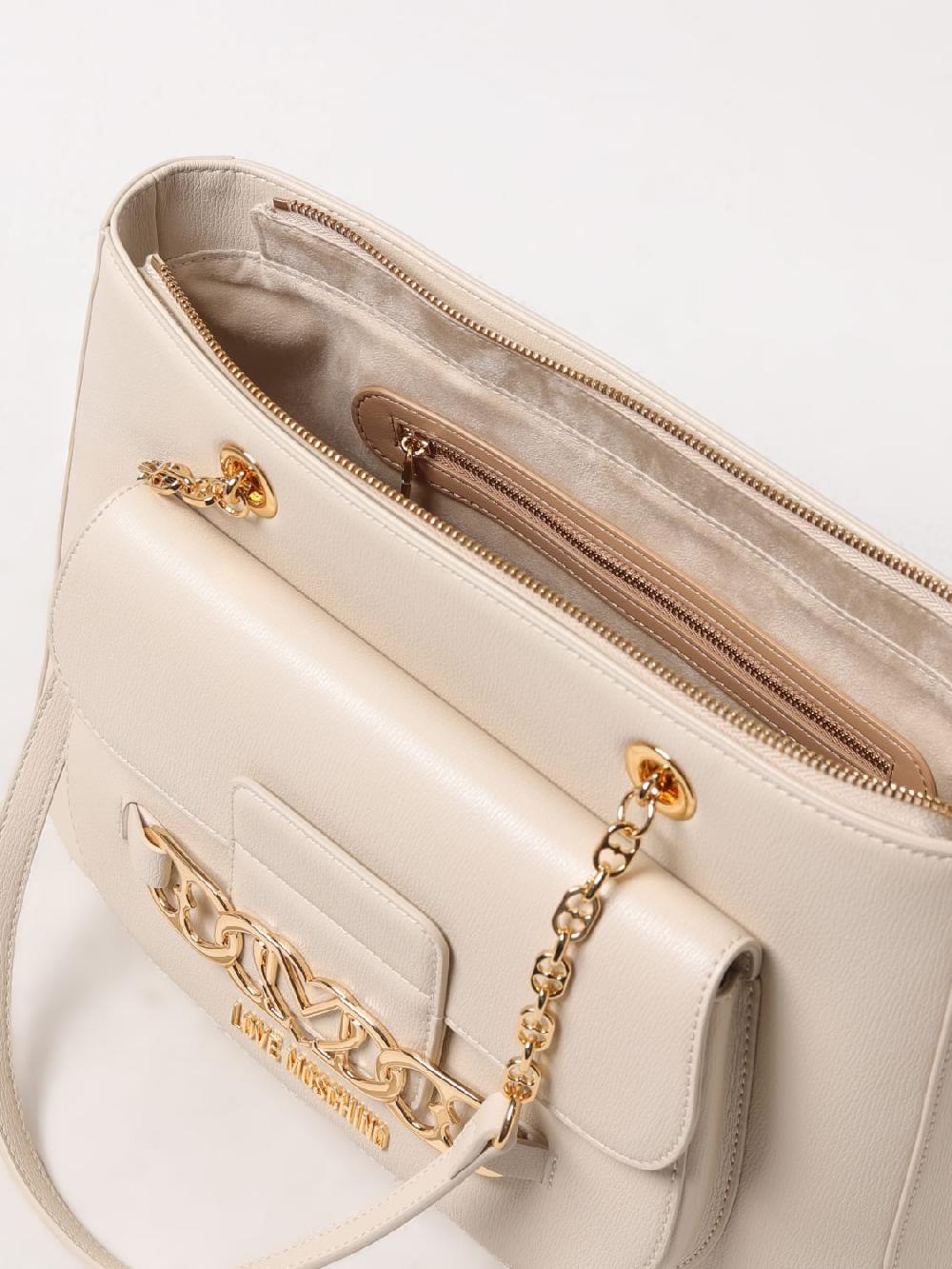 Giglio Borsa Love Moschino In Pelle Sintetica A Grana