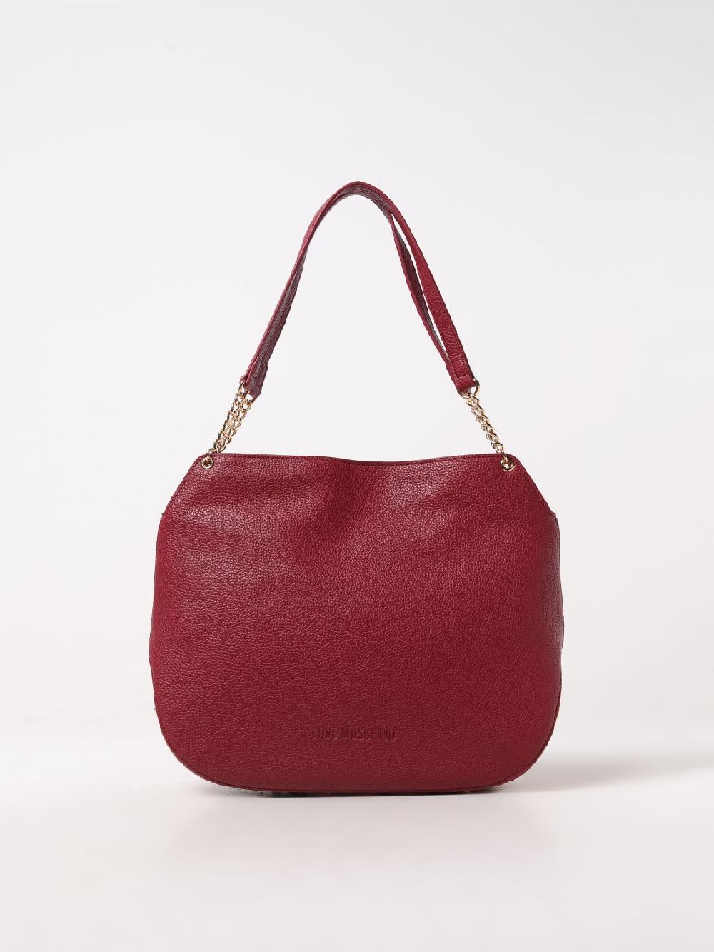 Giglio Borsa Love Moschino in pelle sintetica a grana