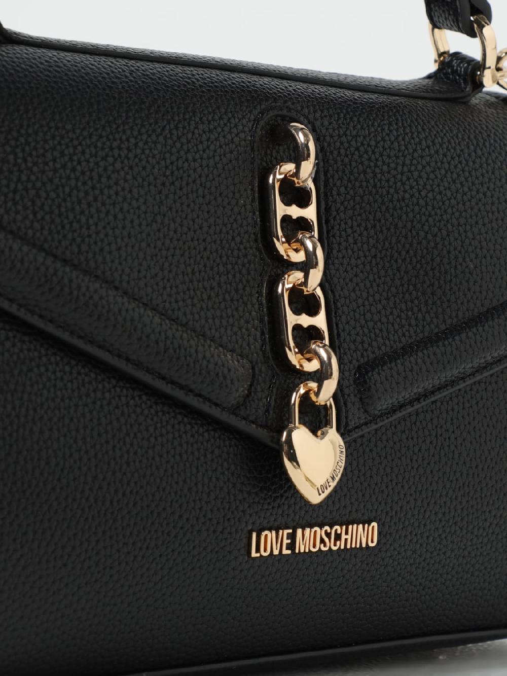 Giglio Borsa Love Moschino In Pelle Sintetica A Grana