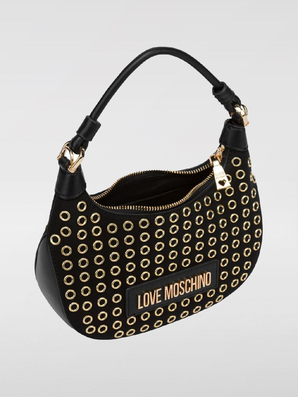 Giglio Borsa Love Moschino In Pelle Sintetica Con Occhielli Metallici