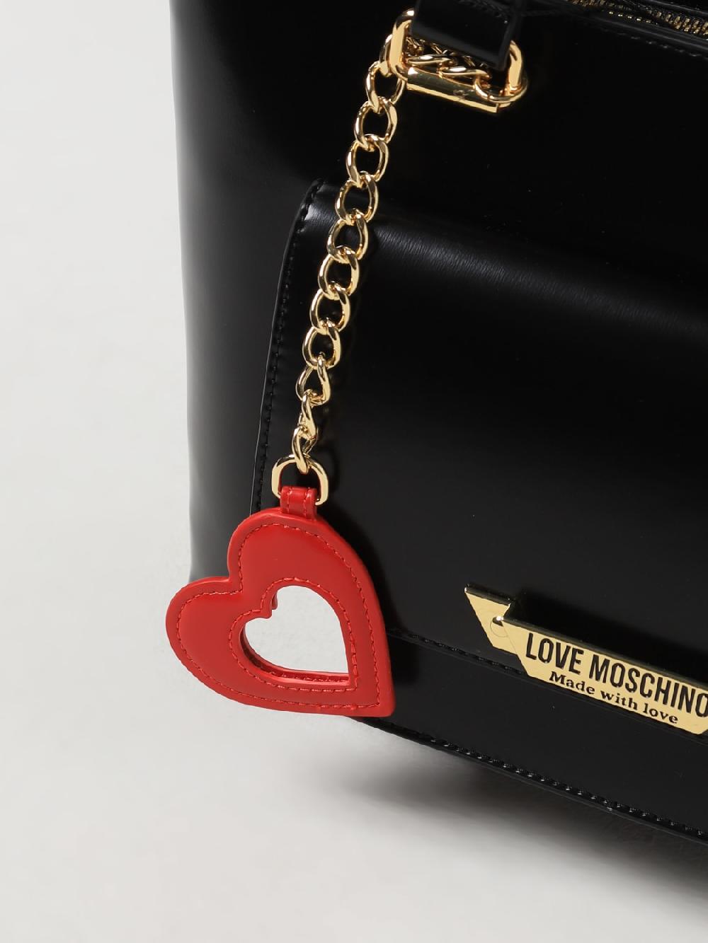 Giglio Borsa Love Moschino In Pelle Sintetica Spazzolata
