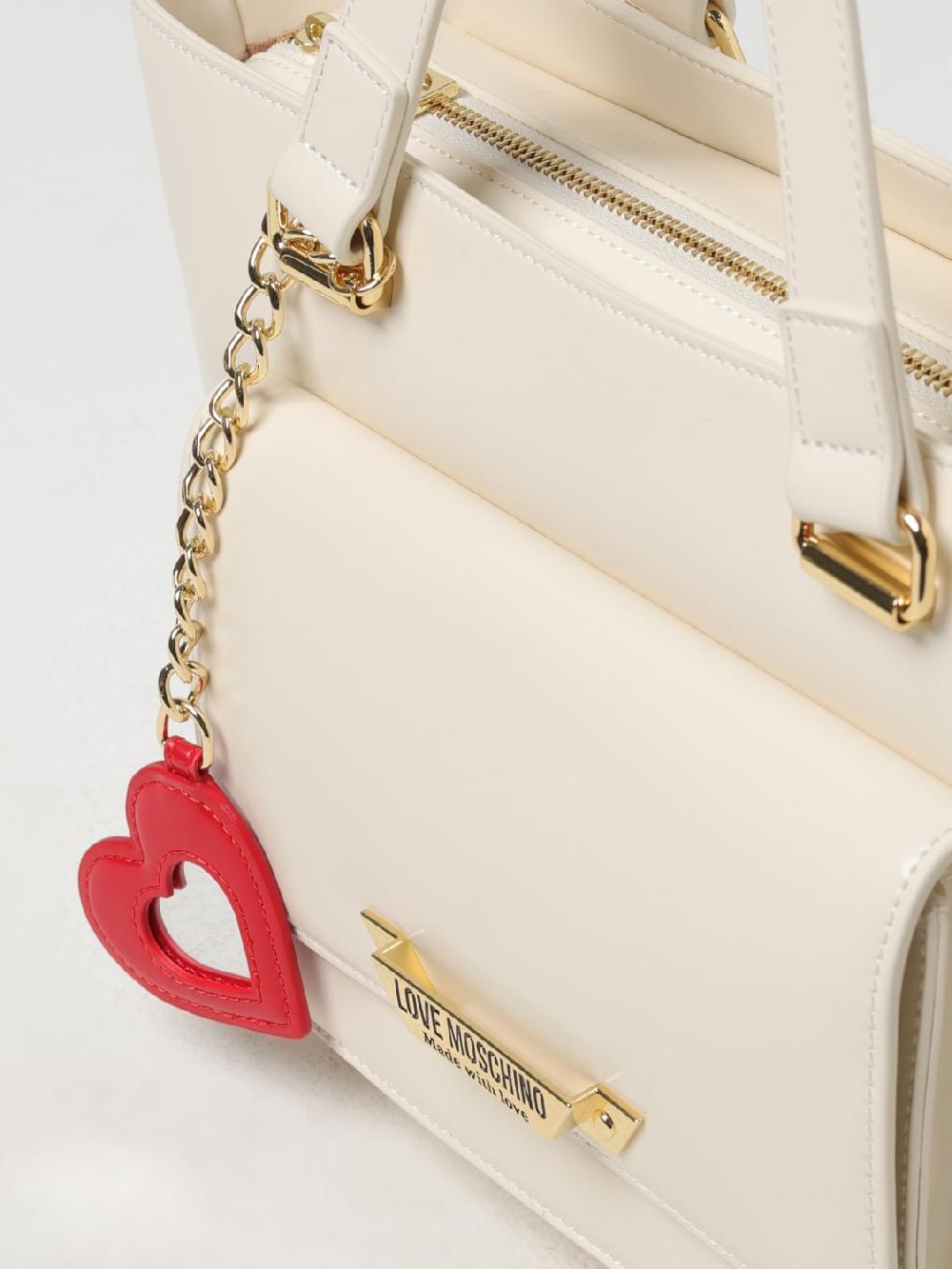 Giglio Borsa Love Moschino In Pelle Sintetica Spazzolata