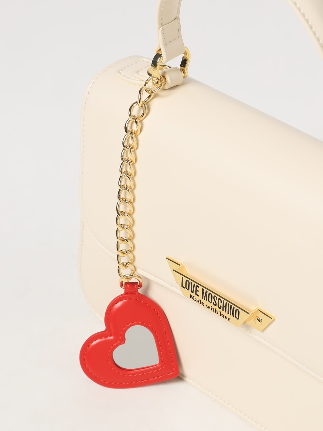 Giglio Borsa Love Moschino In Pelle Sintetica Spazzolata