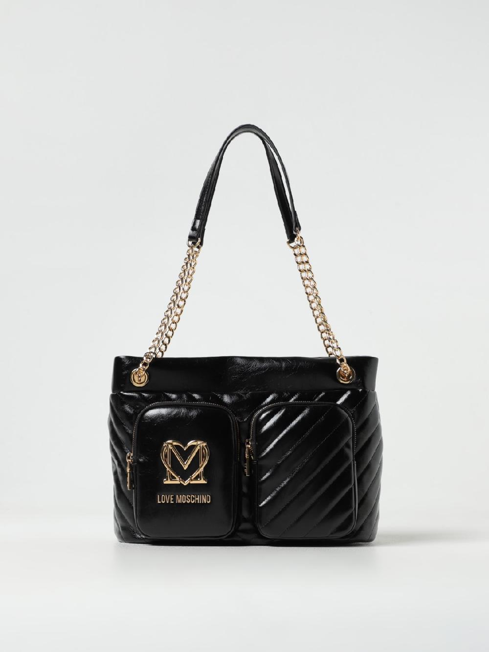Giglio Borsa Love Moschino in pelle sintetica trapuntata