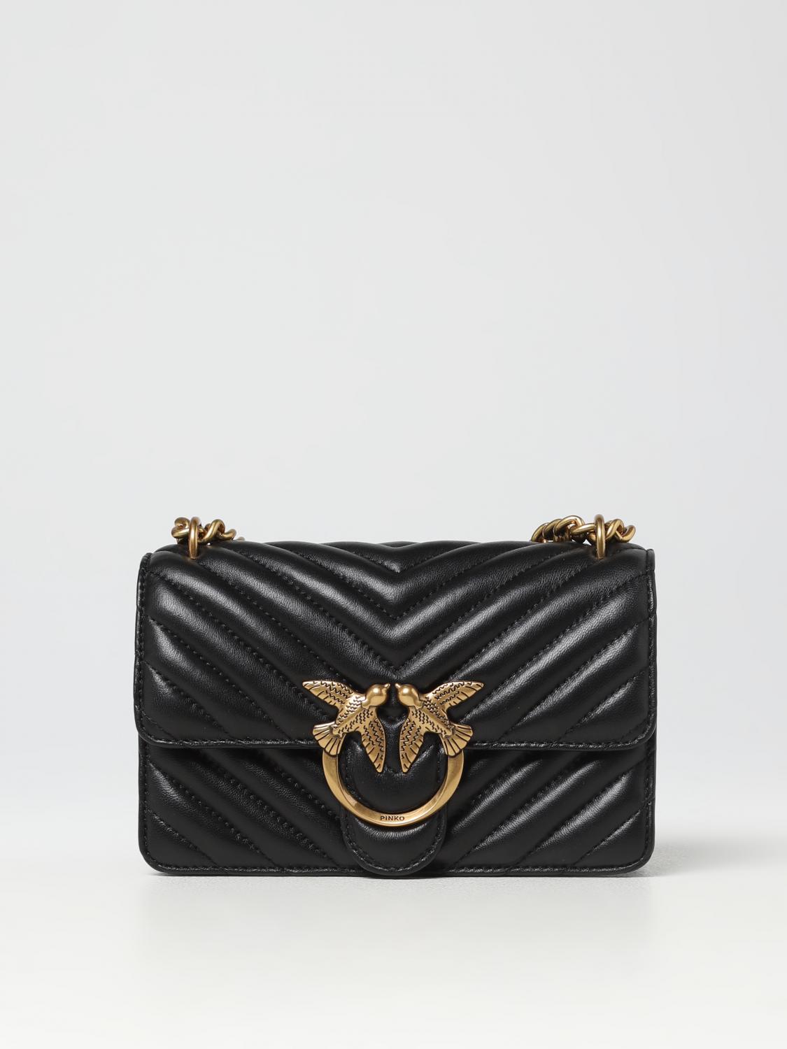 Giglio Borsa Love One Mini Pinko in nappa trapuntata