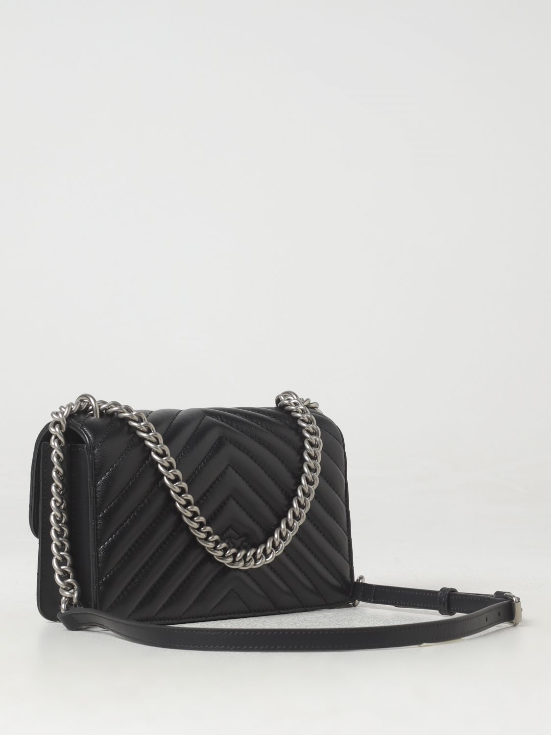 Giglio Borsa Love One Pinko In Pelle Trapuntata Chevron
