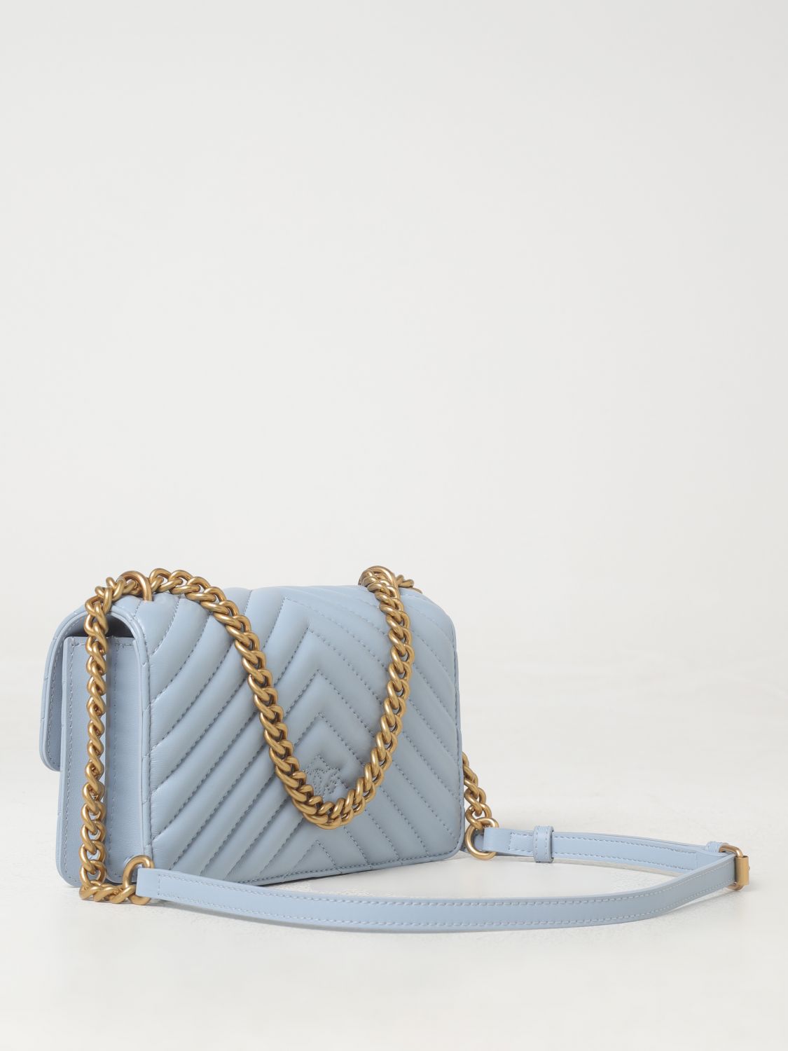 Giglio Borsa Love One Pinko In Pelle Trapuntata Chevron