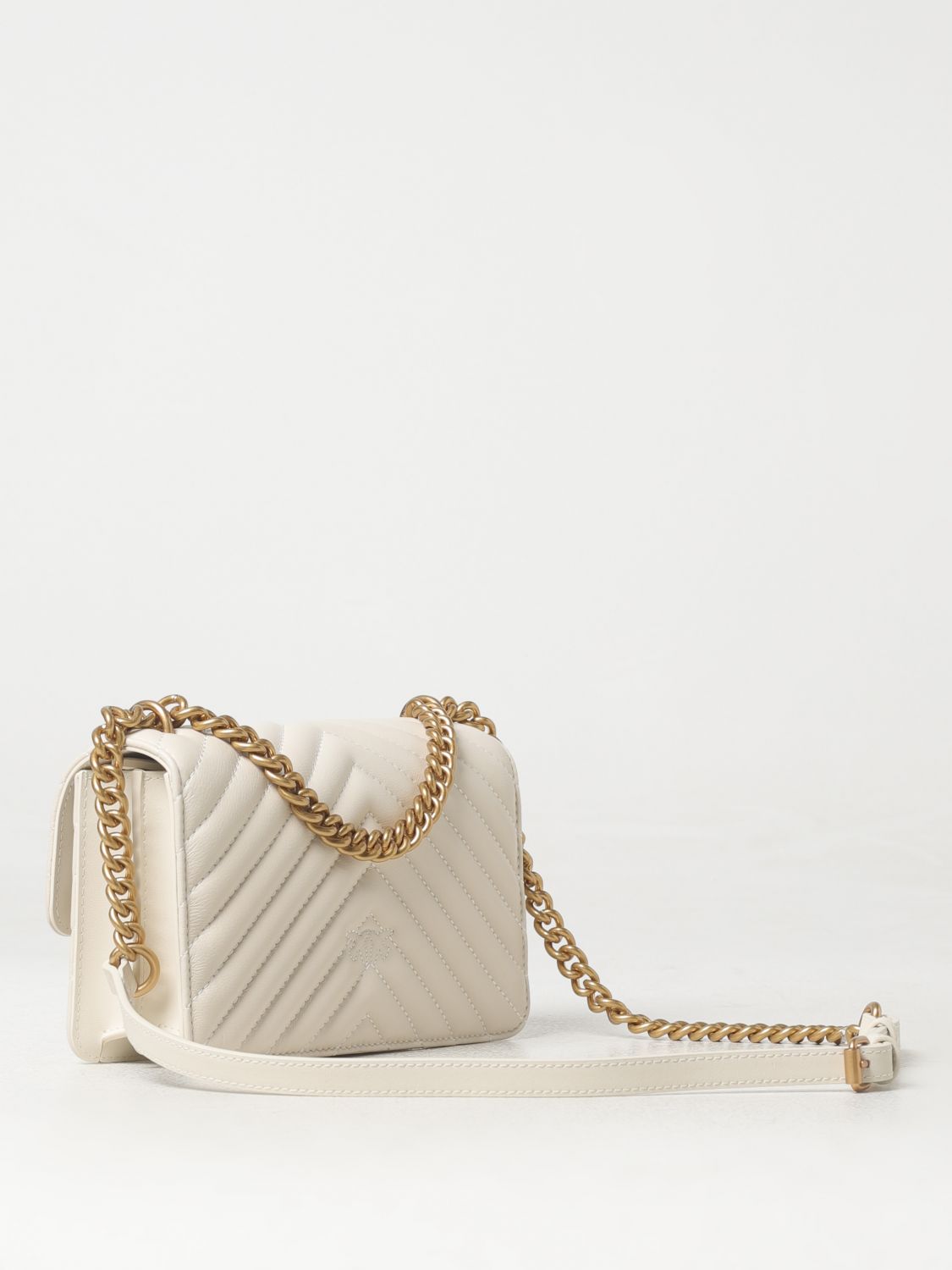 Giglio Borsa Love One Pinko In Pelle Trapuntata Chevron