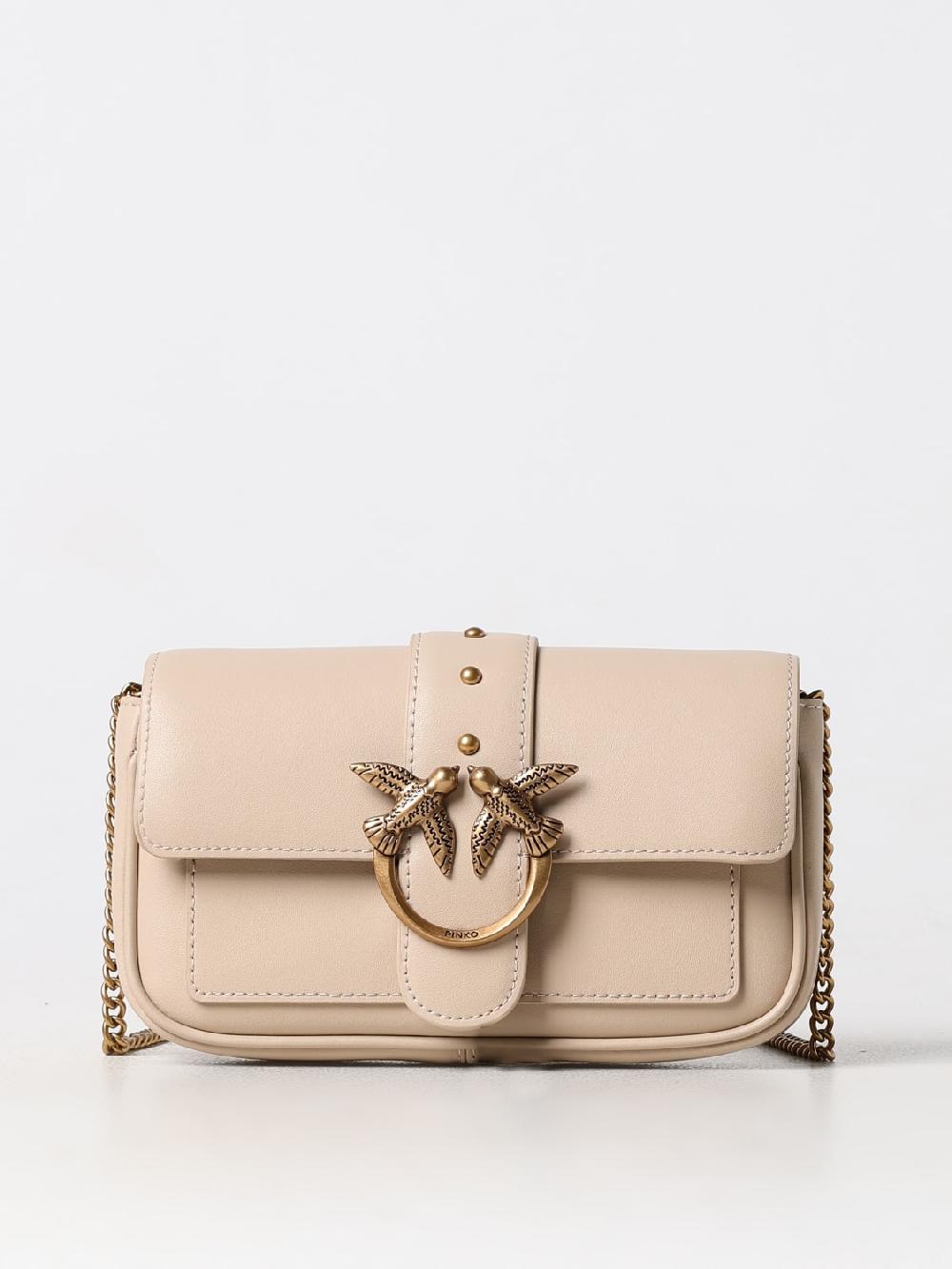 Giglio Borsa Love One Pocket Classic Pinko in pelle