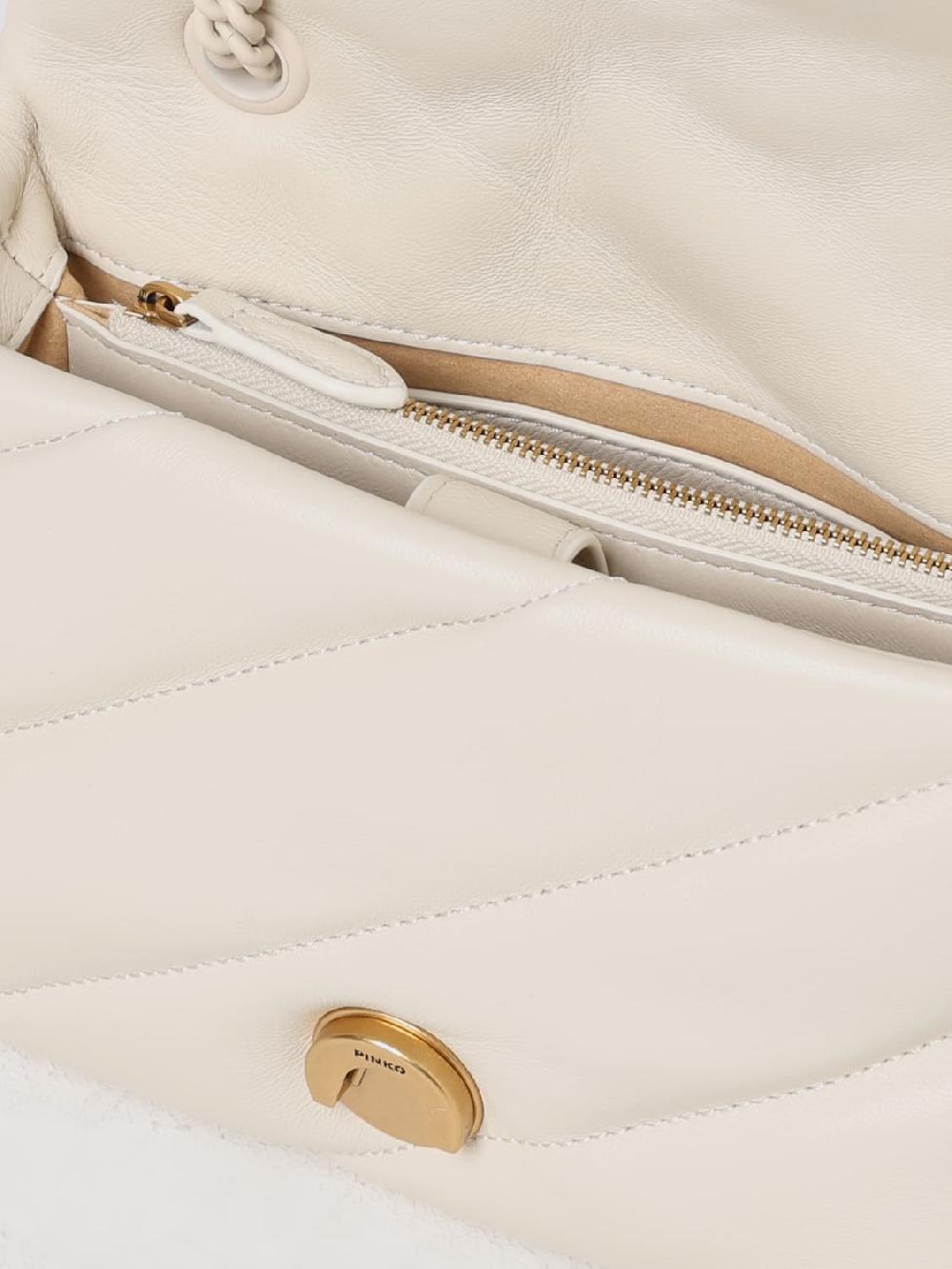 Giglio Borsa Love Puff Mini Pinko In Nappa Matelassè