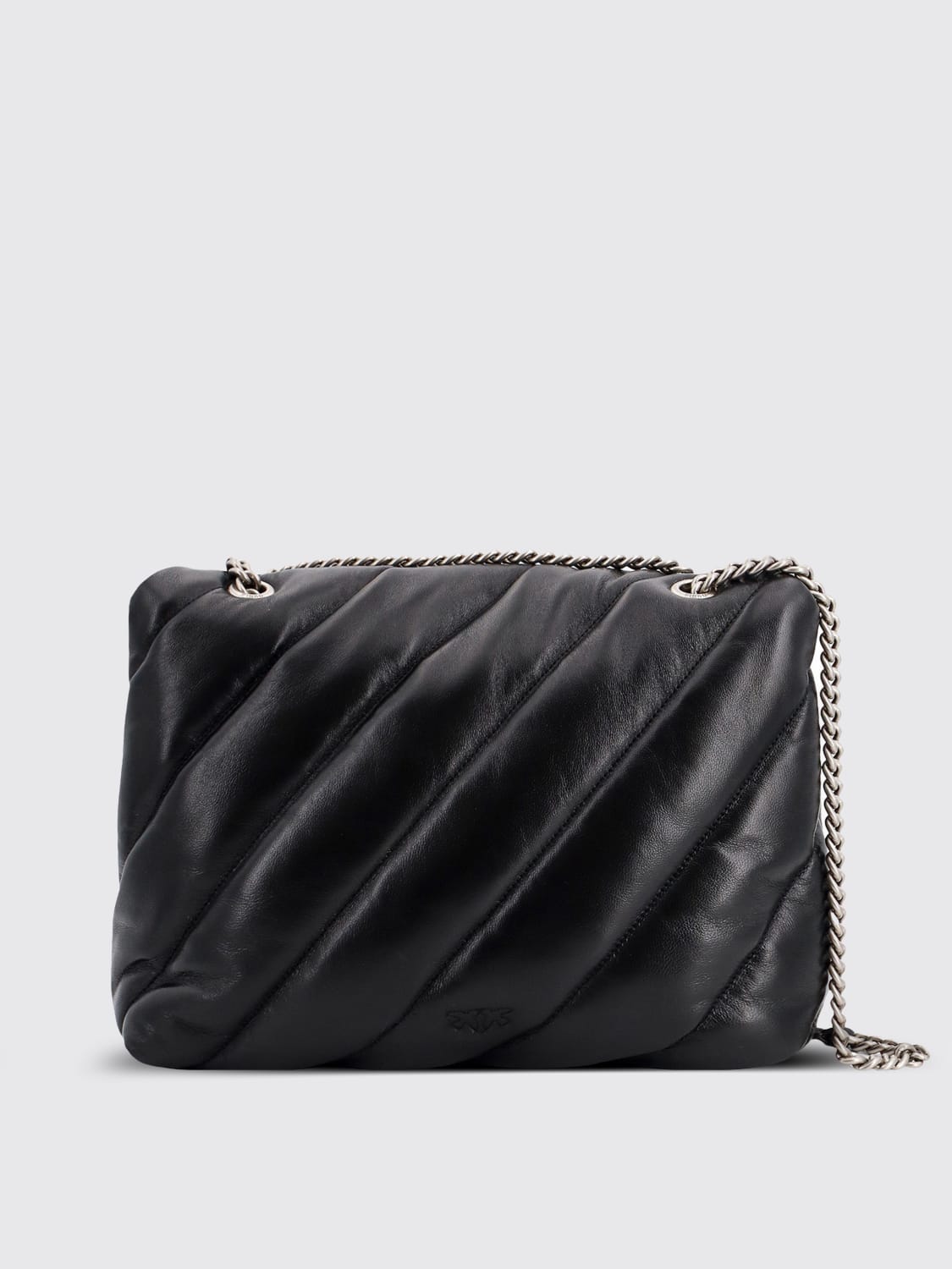 Giglio Borsa Love Puff Pinko In Nappa Matelassé Con Logo