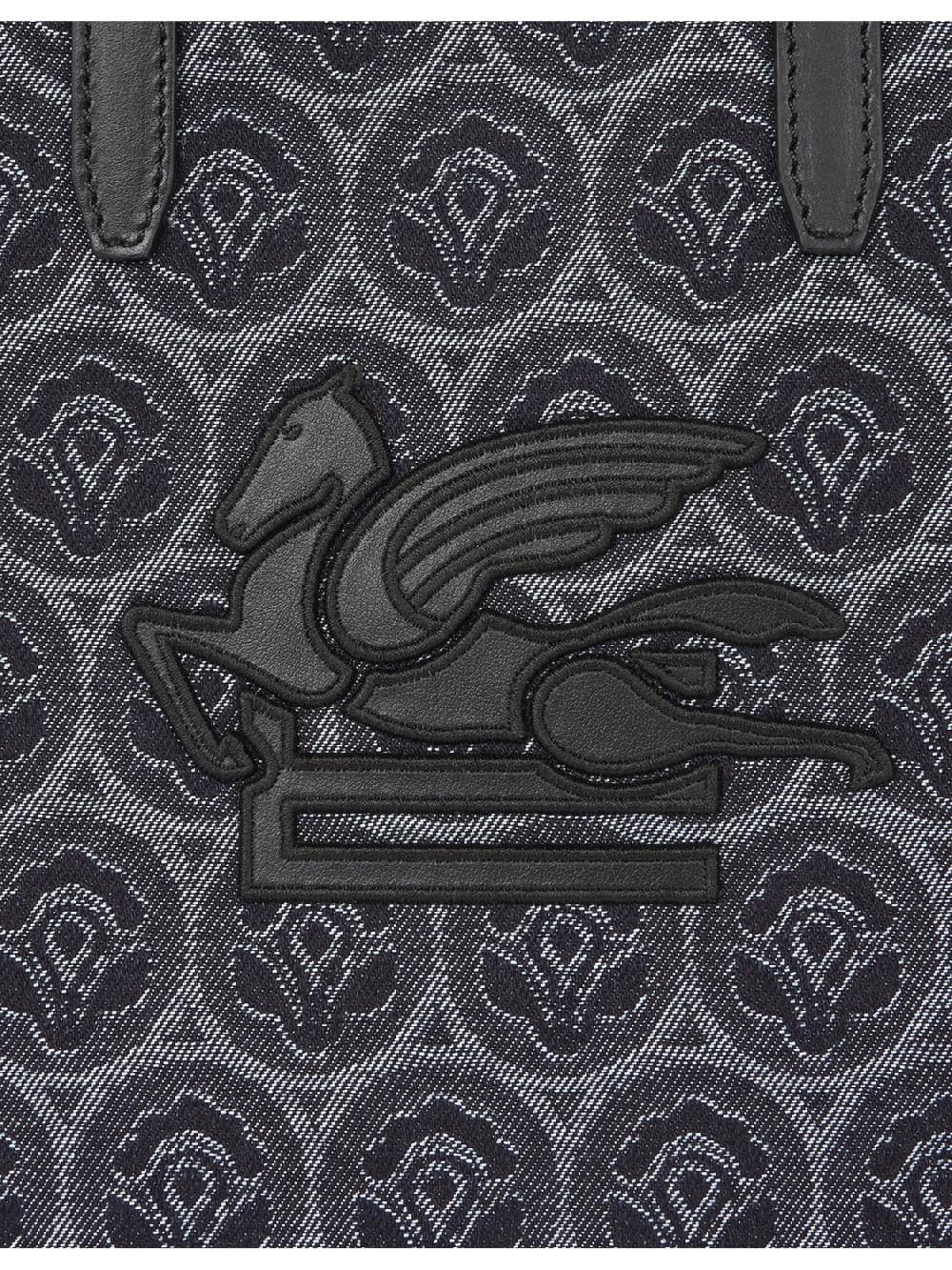 Giglio Borsa Love Trotter Etro In Cotone Jacquard E Pelle