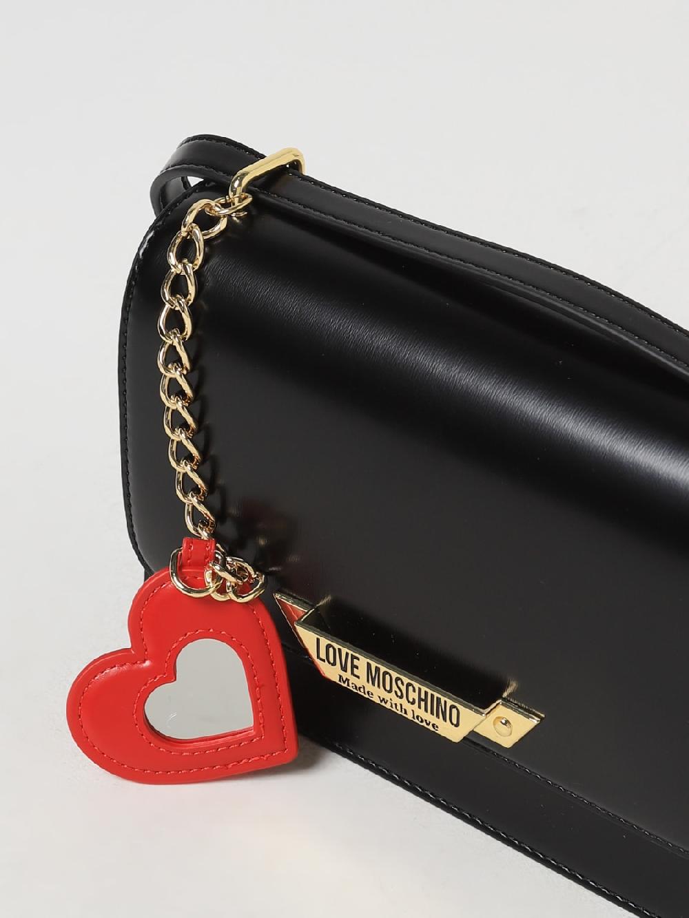 Giglio Borsa Made With Love Love Moschino In Pelle Sintetica