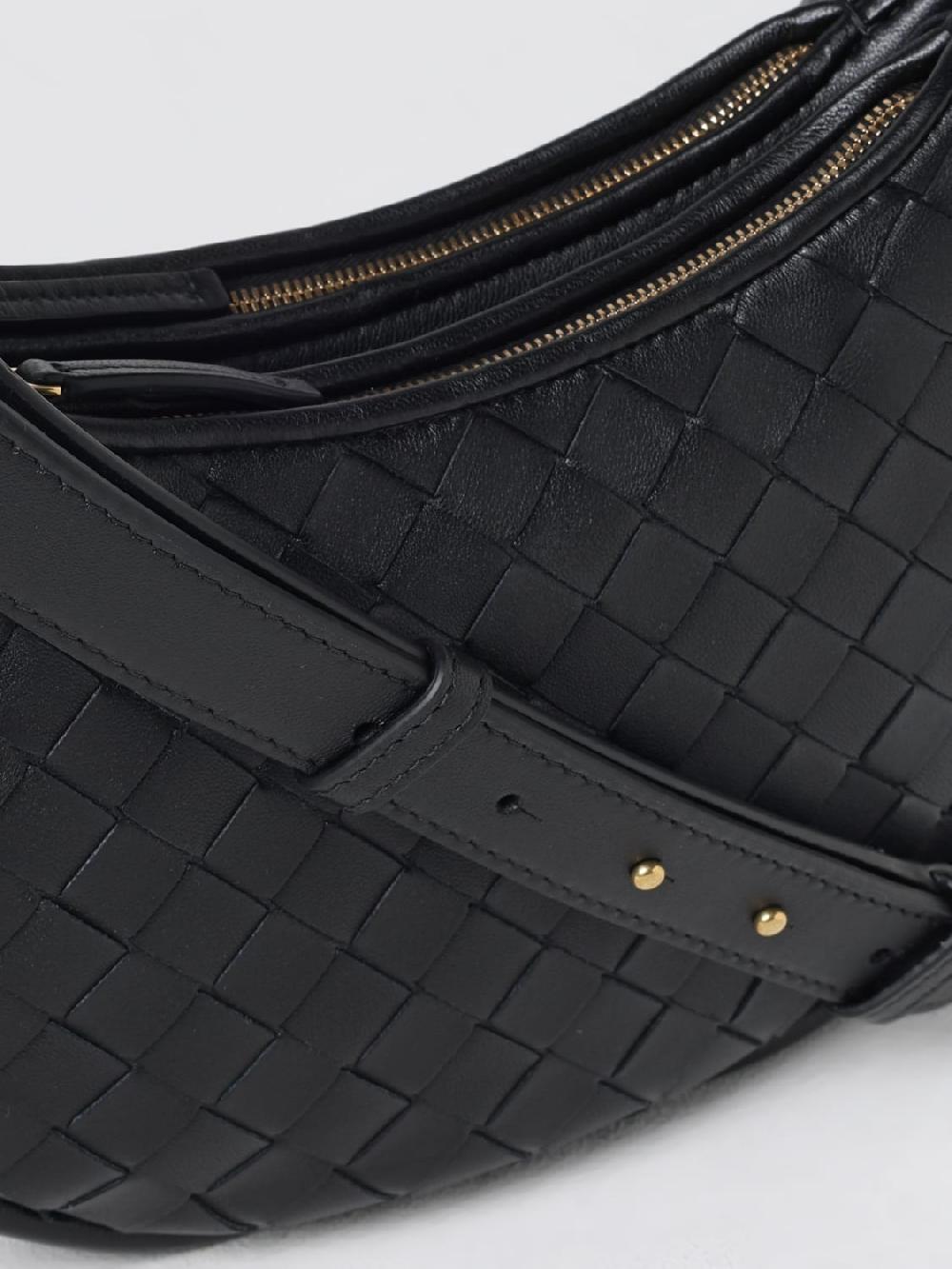 Giglio Borsa Messenger Gemelli Bottega Veneta In Pelle Intrecciata