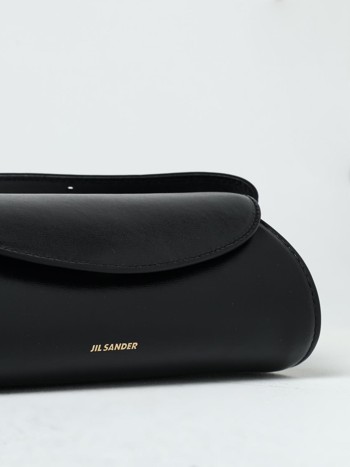 Giglio Borsa Mini Cannolo Jil Sander In Pelle Palmellata