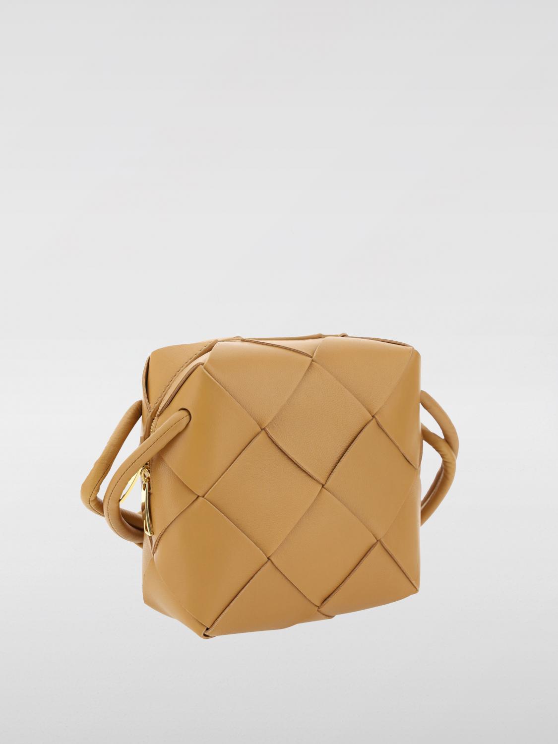 Giglio Borsa Mini Cassette Bottega Veneta In Nappa Intrecciata