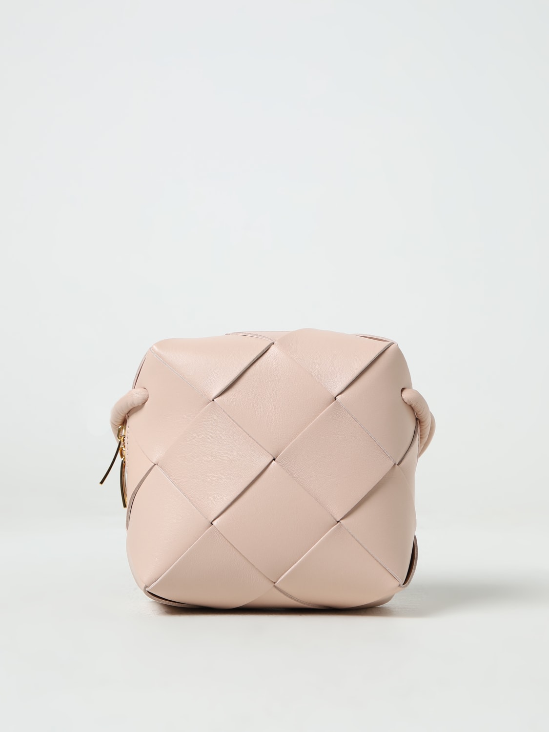 Giglio Borsa mini Cassette Bottega Veneta in nappa intrecciata