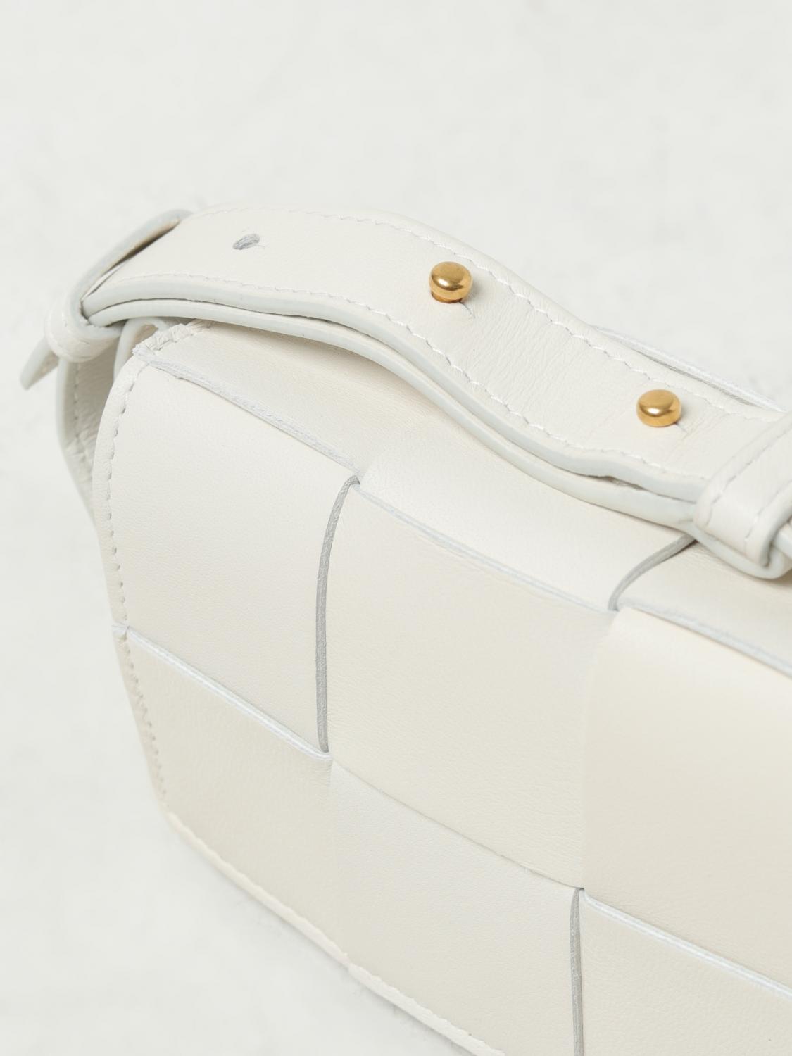 Giglio Borsa Mini Cassette Bottega Veneta In Nappa Intrecciata