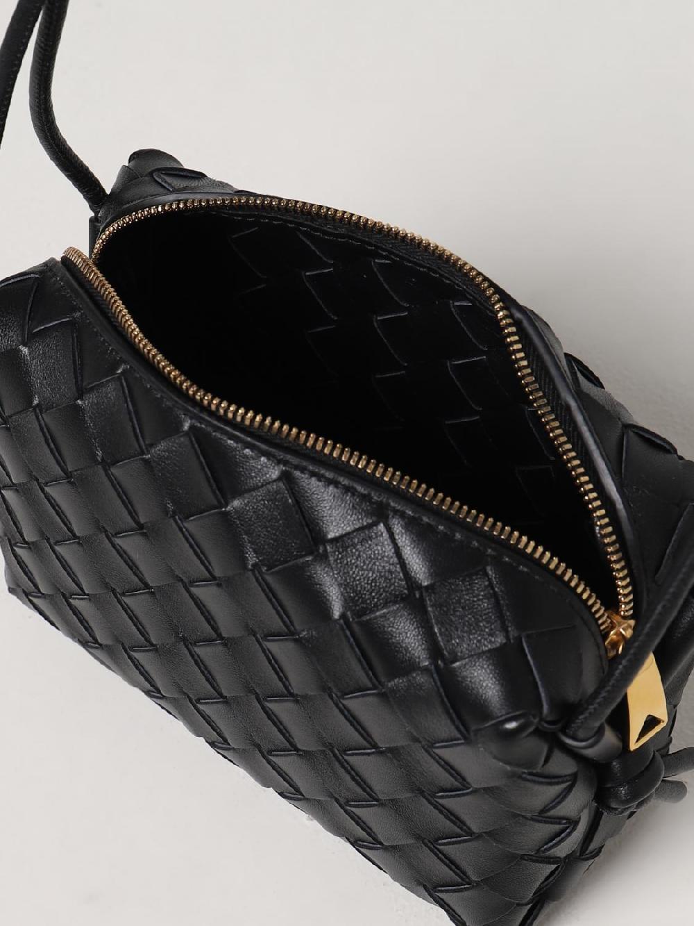 Giglio Borsa Mini Loop Bottega Veneta In Nappa Intrecciata