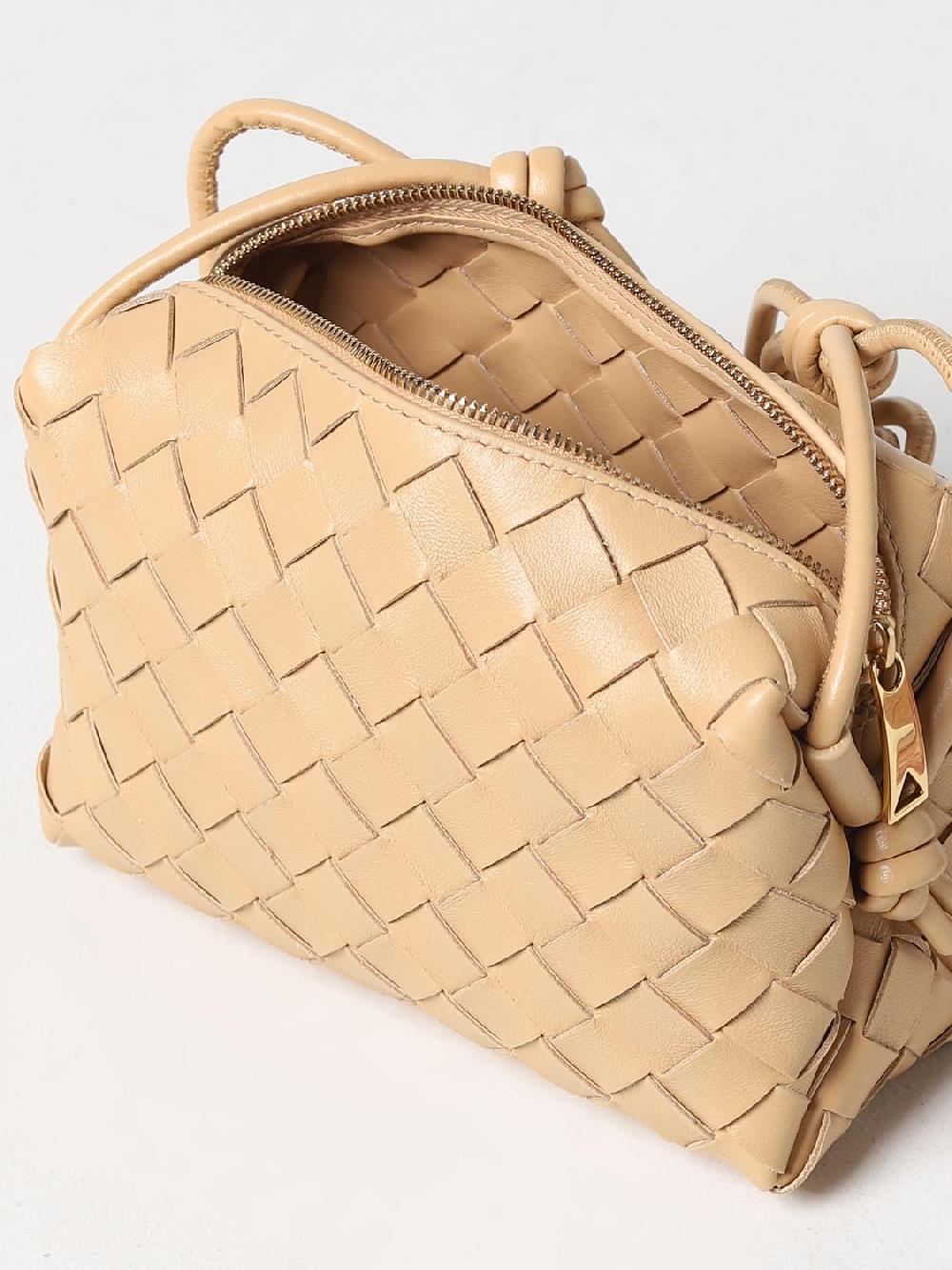 Giglio Borsa Mini Loop Bottega Veneta In Nappa Intrecciata