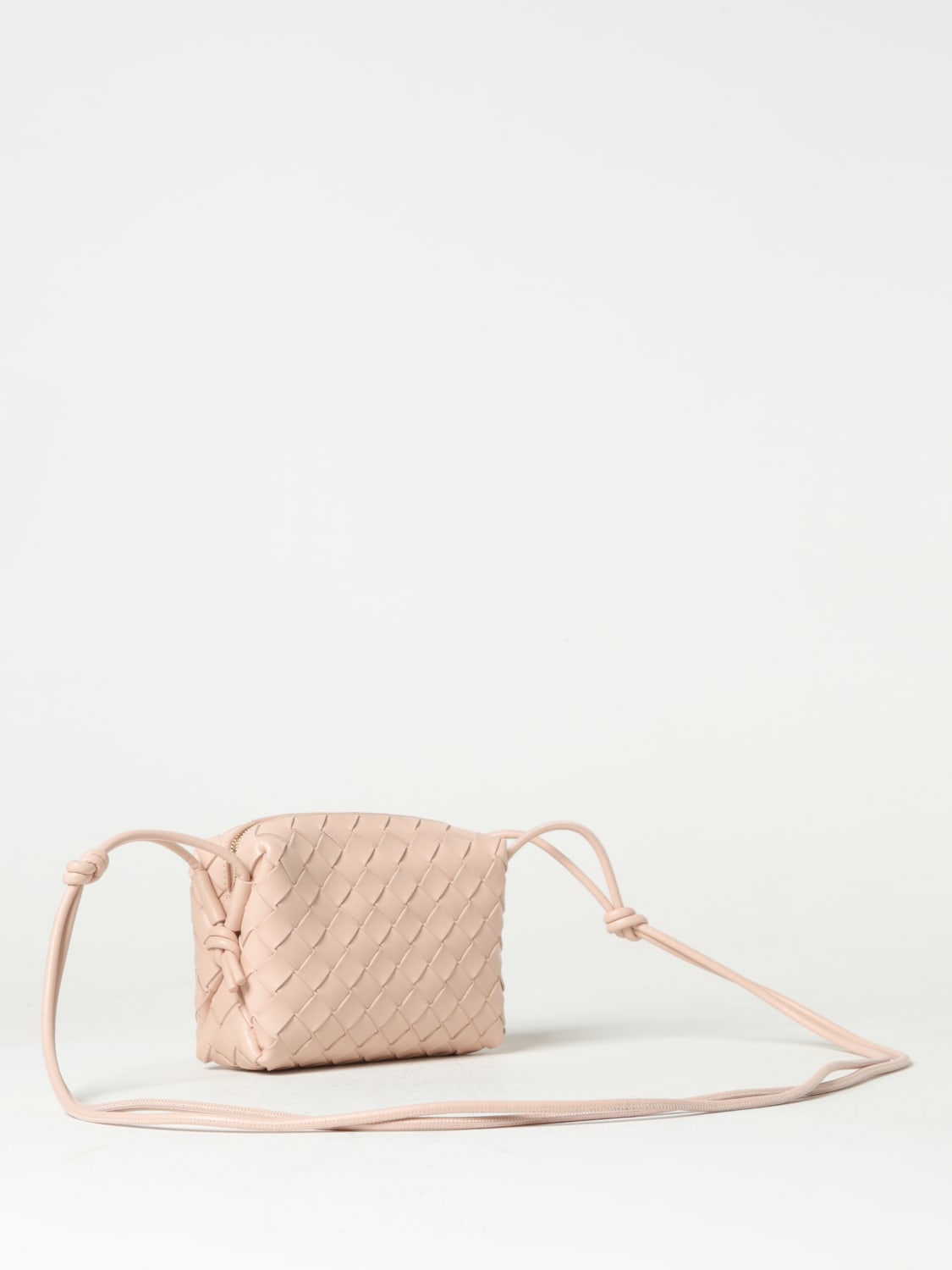 Giglio Borsa Mini Loop Bottega Veneta In Pelle Intrecciata