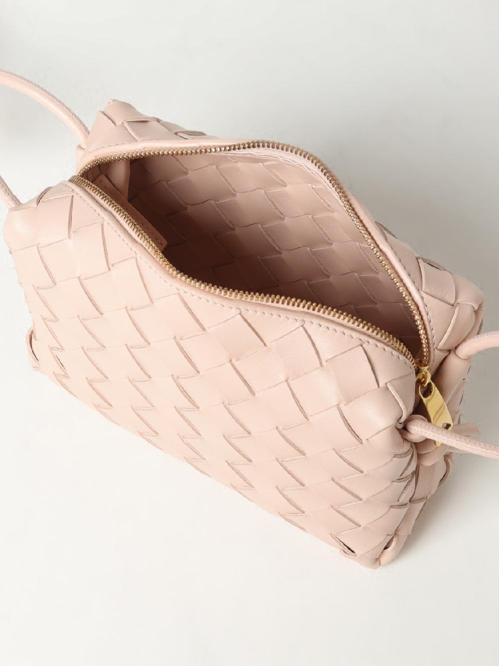 Giglio Borsa Mini Loop Bottega Veneta In Pelle Intrecciata