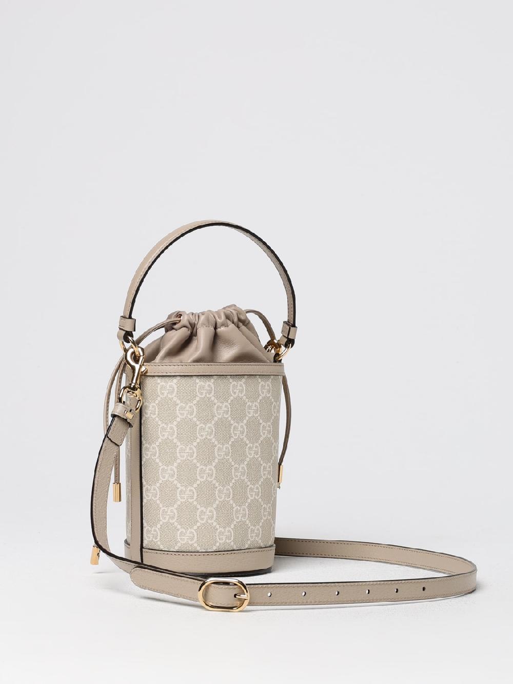 Giglio Borsa Mini Ophidia Gucci In Tessuto GG Supreme E Pelle