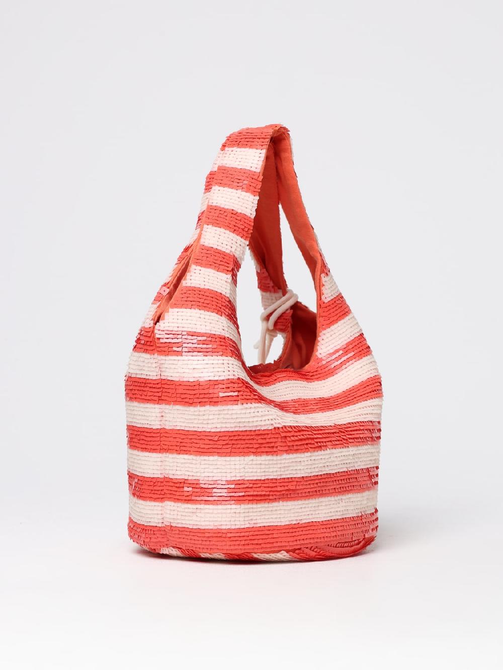 Giglio Borsa Mini Sequin JW Anderson In Tessuto Con Pailletter Ricamate All Over