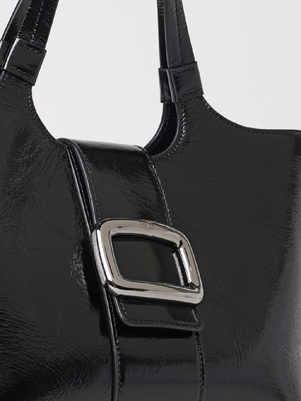 Giglio Borsa Mini Viv' Chock Roger Vivier In Vernice