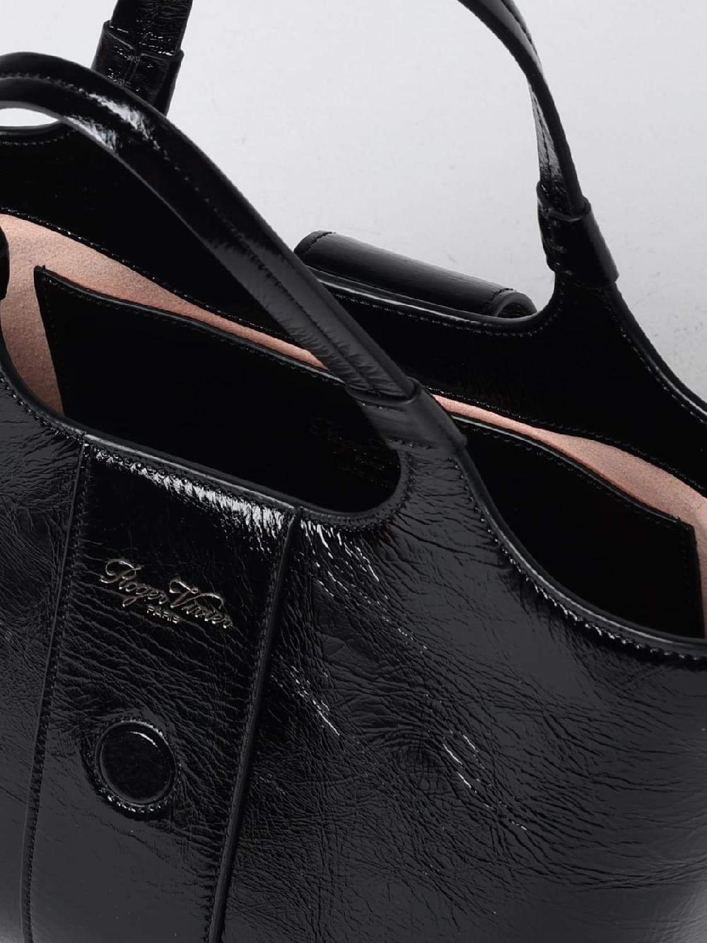 Giglio Borsa Mini Viv' Chock Roger Vivier In Vernice