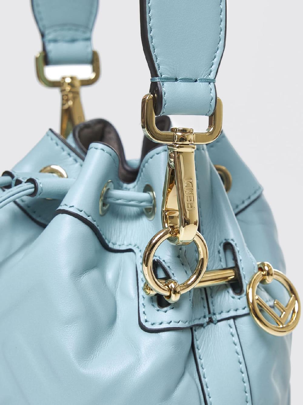 Giglio Borsa Mon Tresor Fendi In Pelle Con Monogram FF All Over