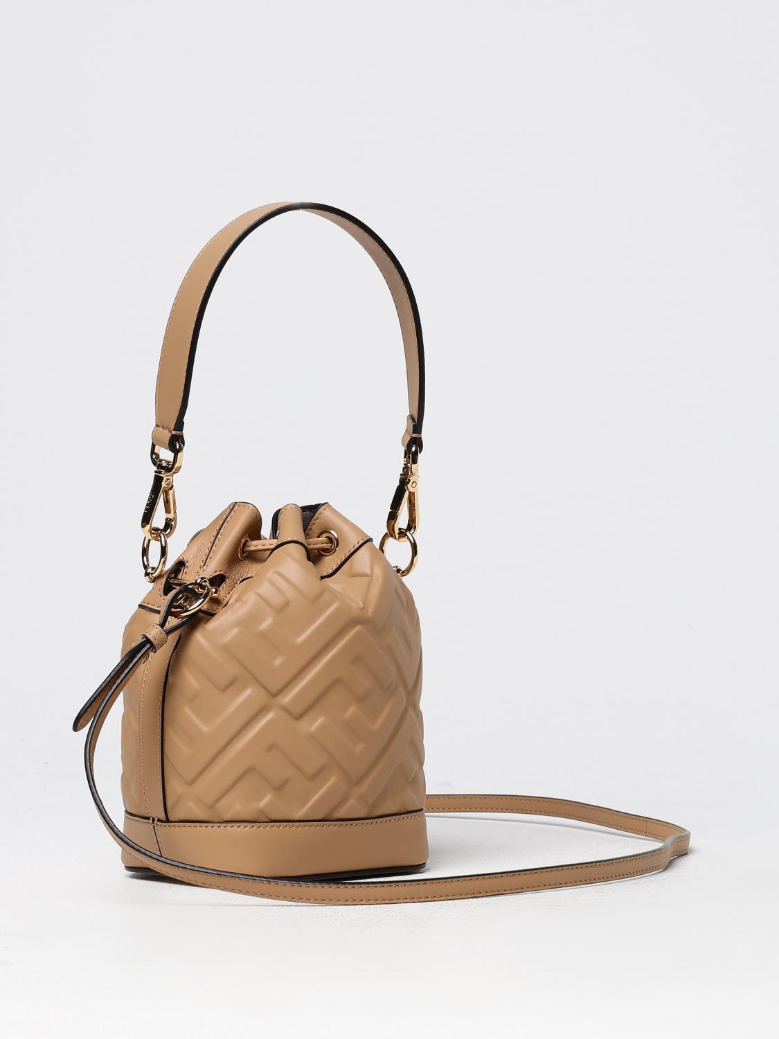 Giglio Borsa Mon Tresor Fendi In Pelle Con Monogram FF All Over