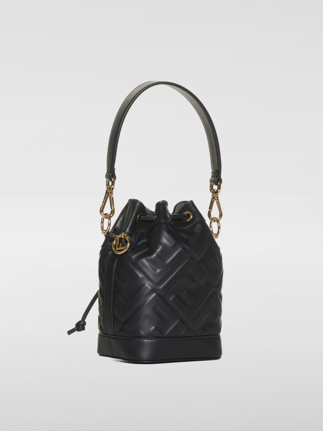 Giglio Borsa Mon Tresor Fendi In Pelle Con Monogram FF All Over