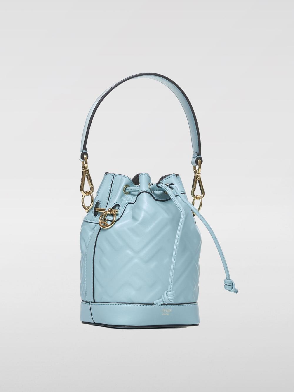 Giglio Borsa Mon Tresor Fendi In Pelle Con Monogram FF All Over