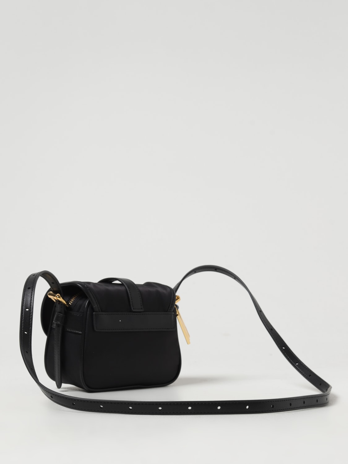 Giglio Borsa Moschino Couture In Nylon E Pelle Sintetica