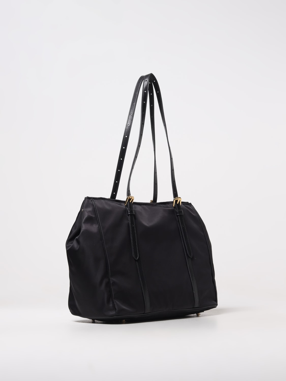 Giglio Borsa Moschino Couture In Nylon E Pelle Sintetica
