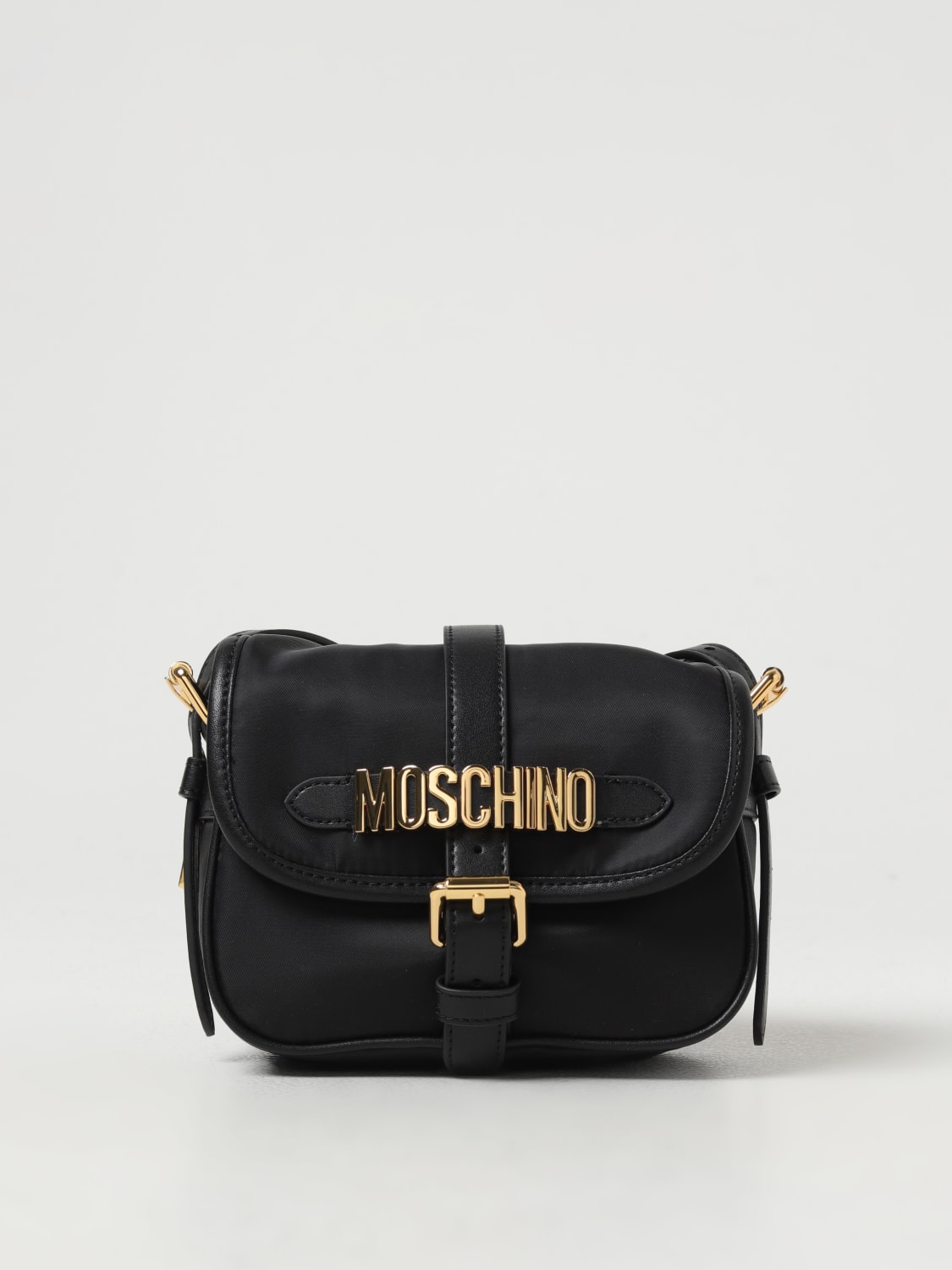 Giglio Borsa Moschino Couture in nylon e pelle sintetica