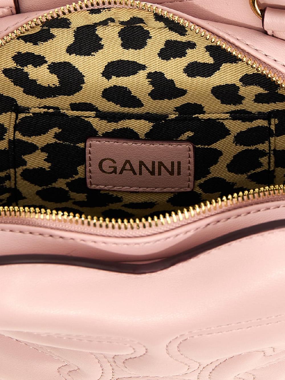 Giglio Borsa Nano Butterfly Ganni In Pelle Riciclata