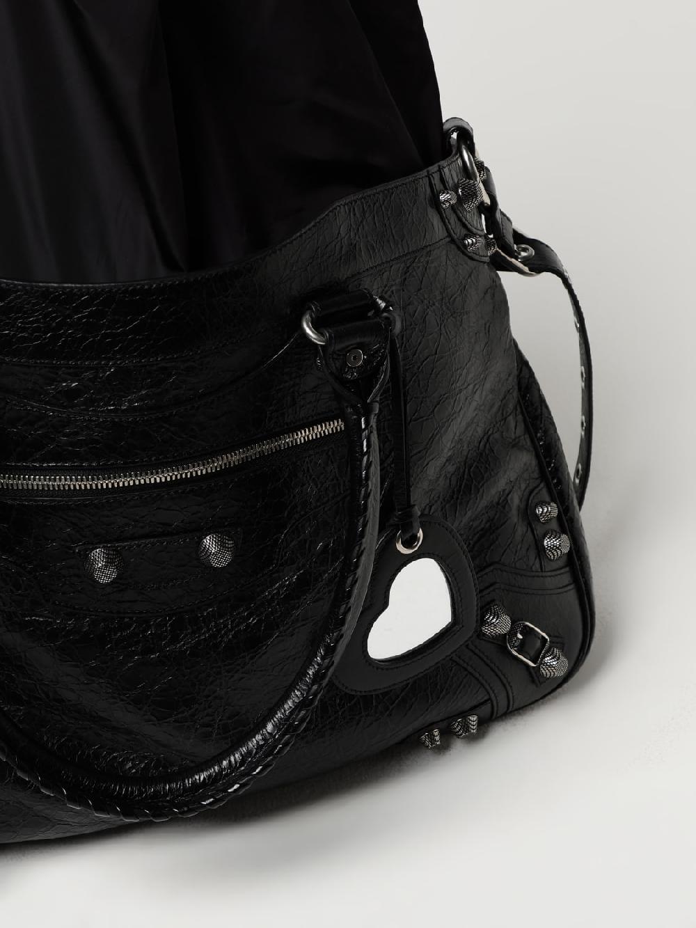 Giglio Borsa Neo Cagole XL Plus Balenciaga In Pelle Arena E Nylon