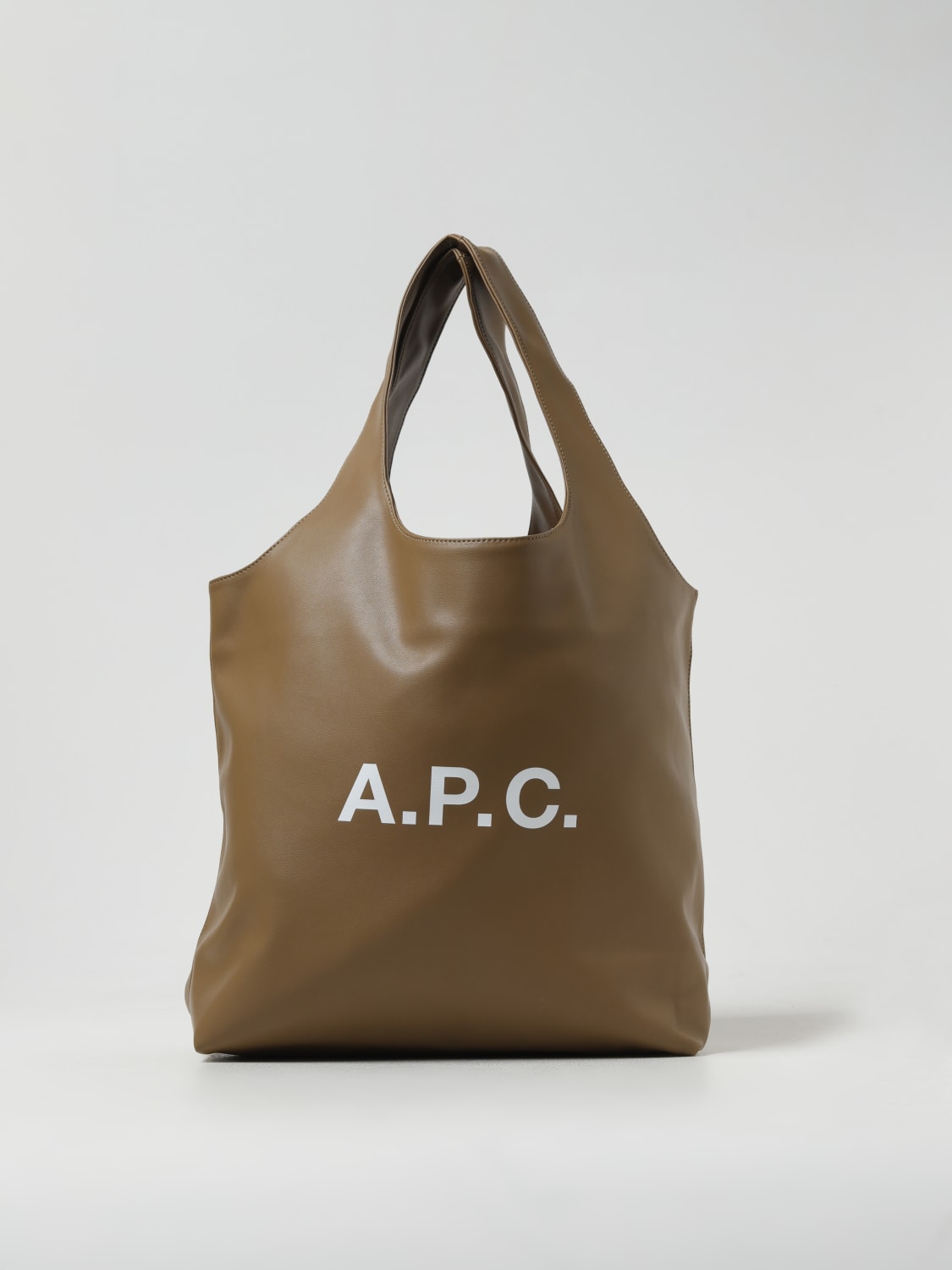 Giglio Borsa Ninon A.P.C. in pelle sintetica con logo stampato