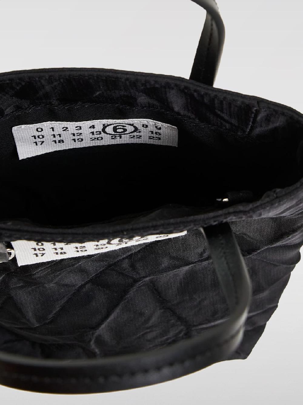 Giglio Borsa Numeric MM6 Maison Margiela In Nylon Stropicciato