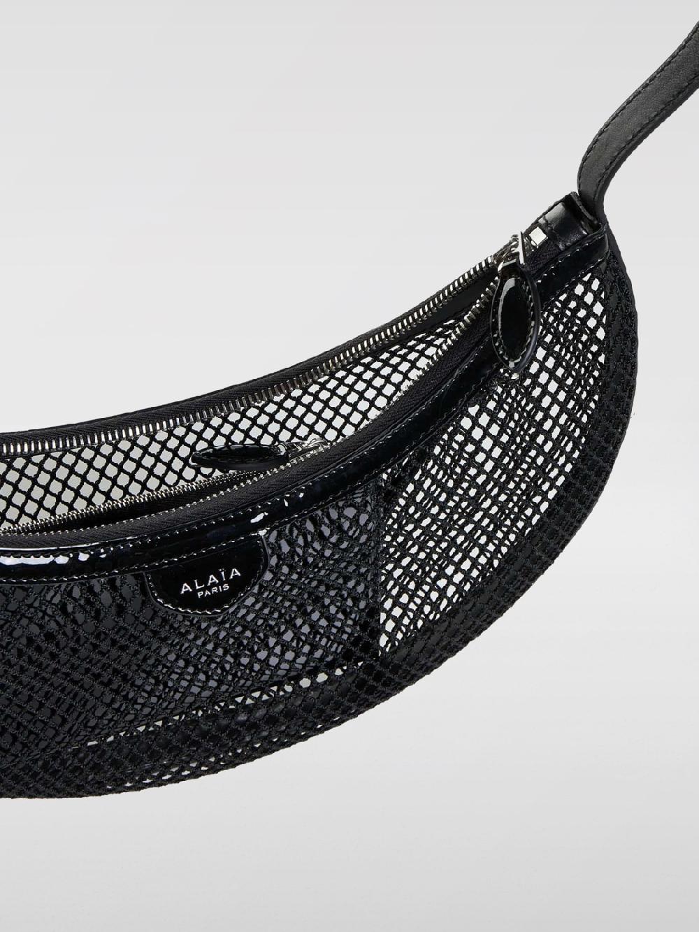 Giglio Borsa One Piece Demi-Lune AlaÏa In Mesh A Rete