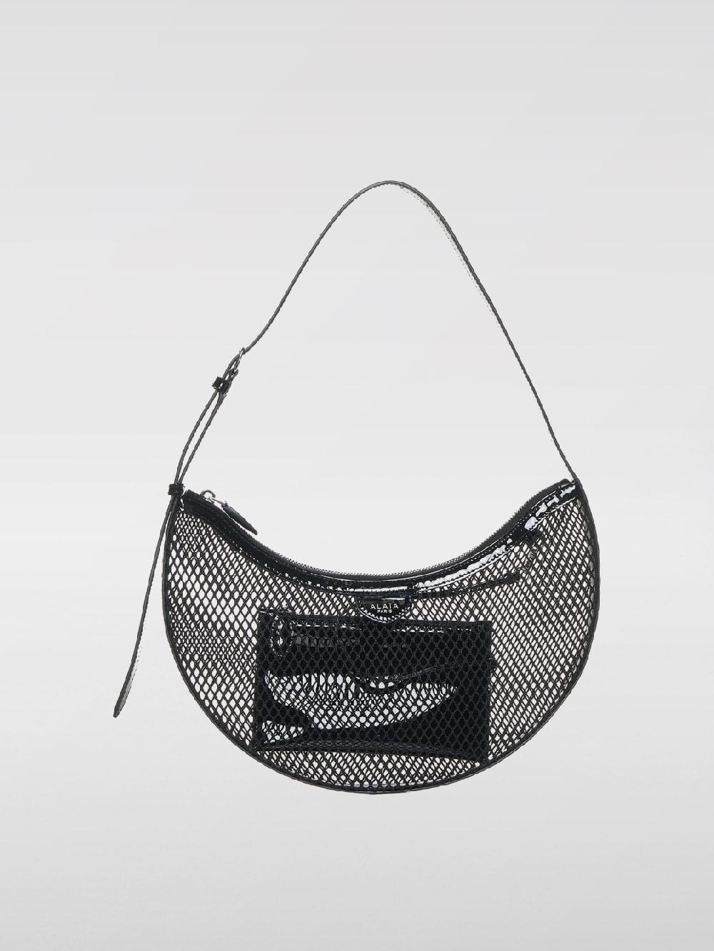 Giglio Borsa One Piece Demi-Lune AlaÏa in mesh a rete