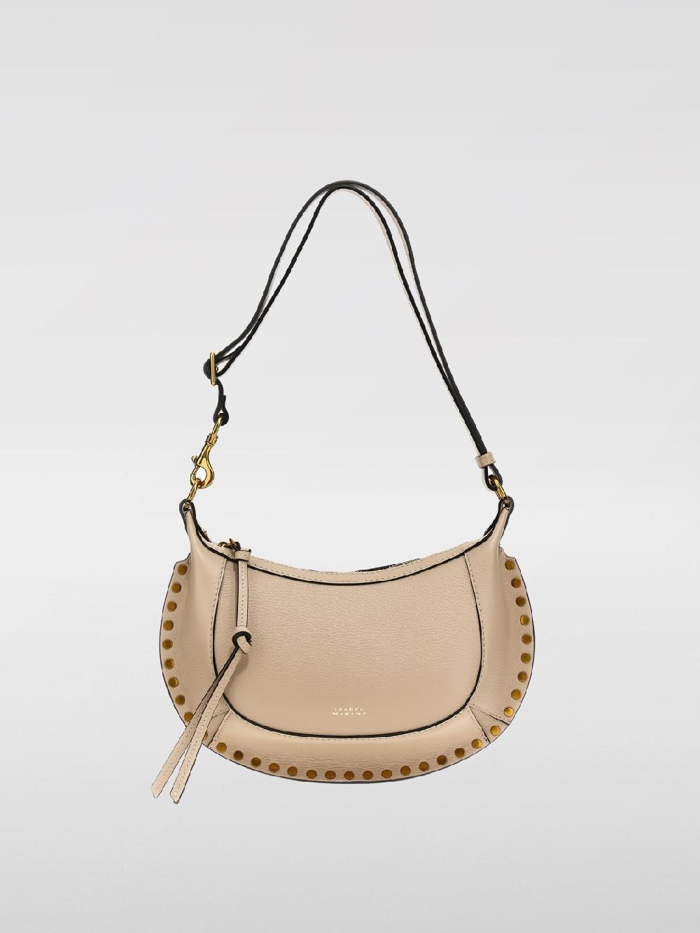 Giglio Borsa Oskan Moon Isabel Marant in pelle a grana