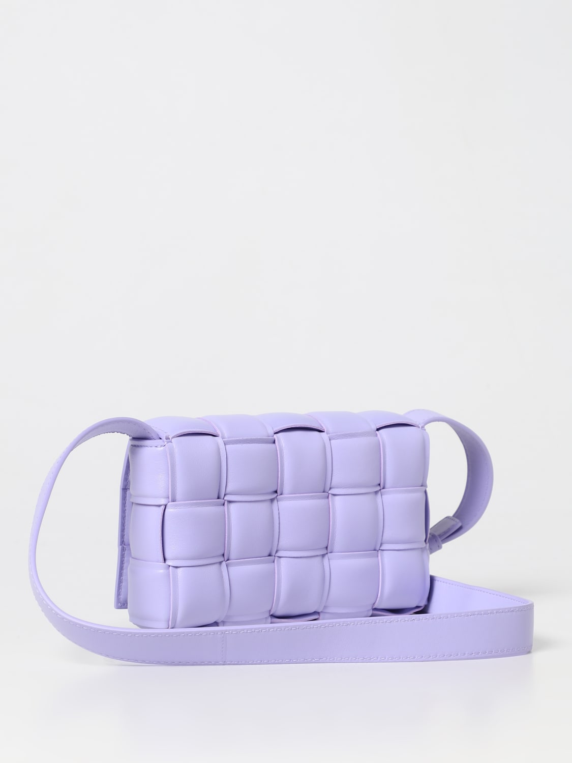 Giglio Borsa Padded Cassette Bottega Veneta In Pelle Intrecciata