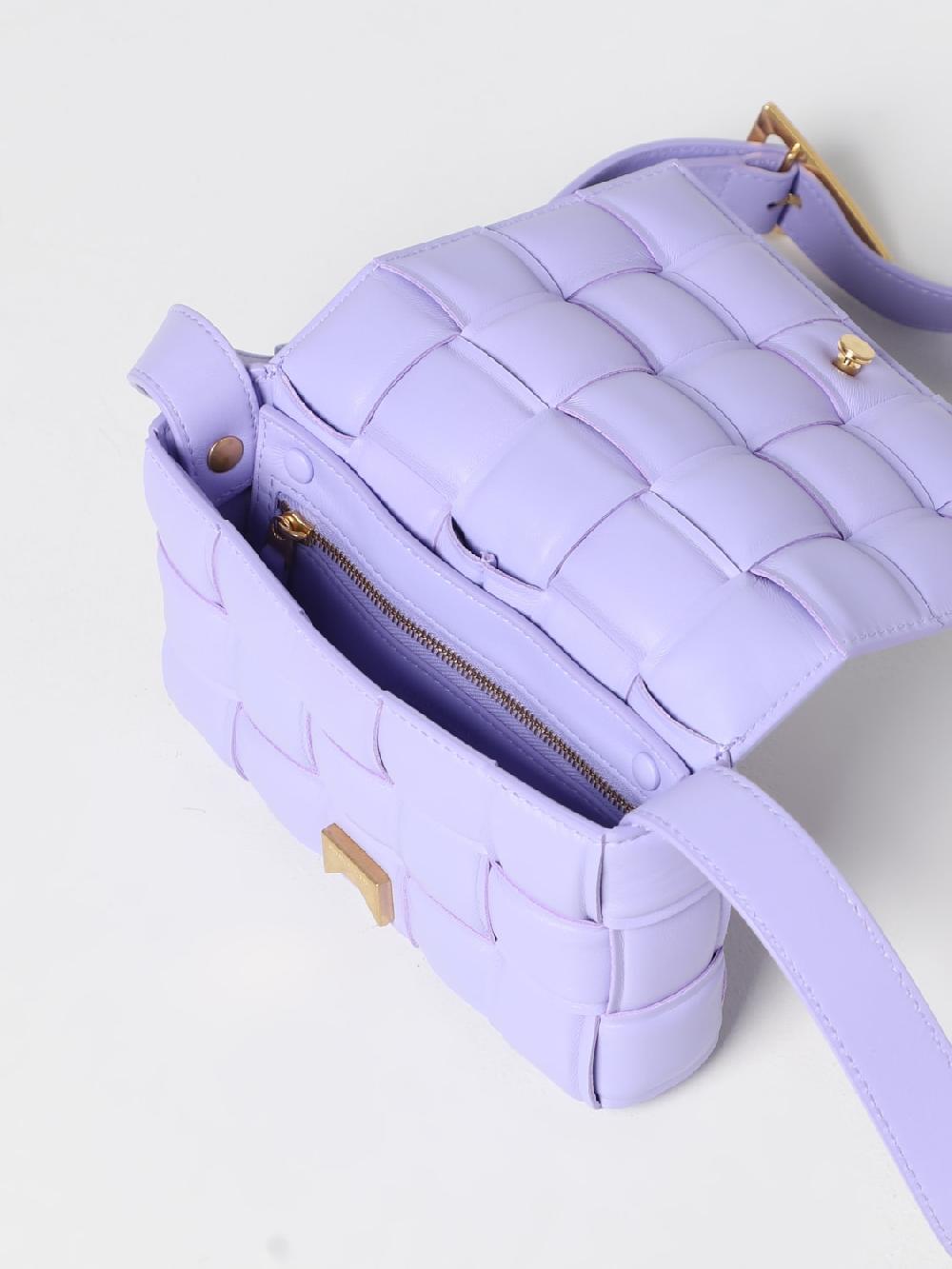 Giglio Borsa Padded Cassette Bottega Veneta In Pelle Intrecciata