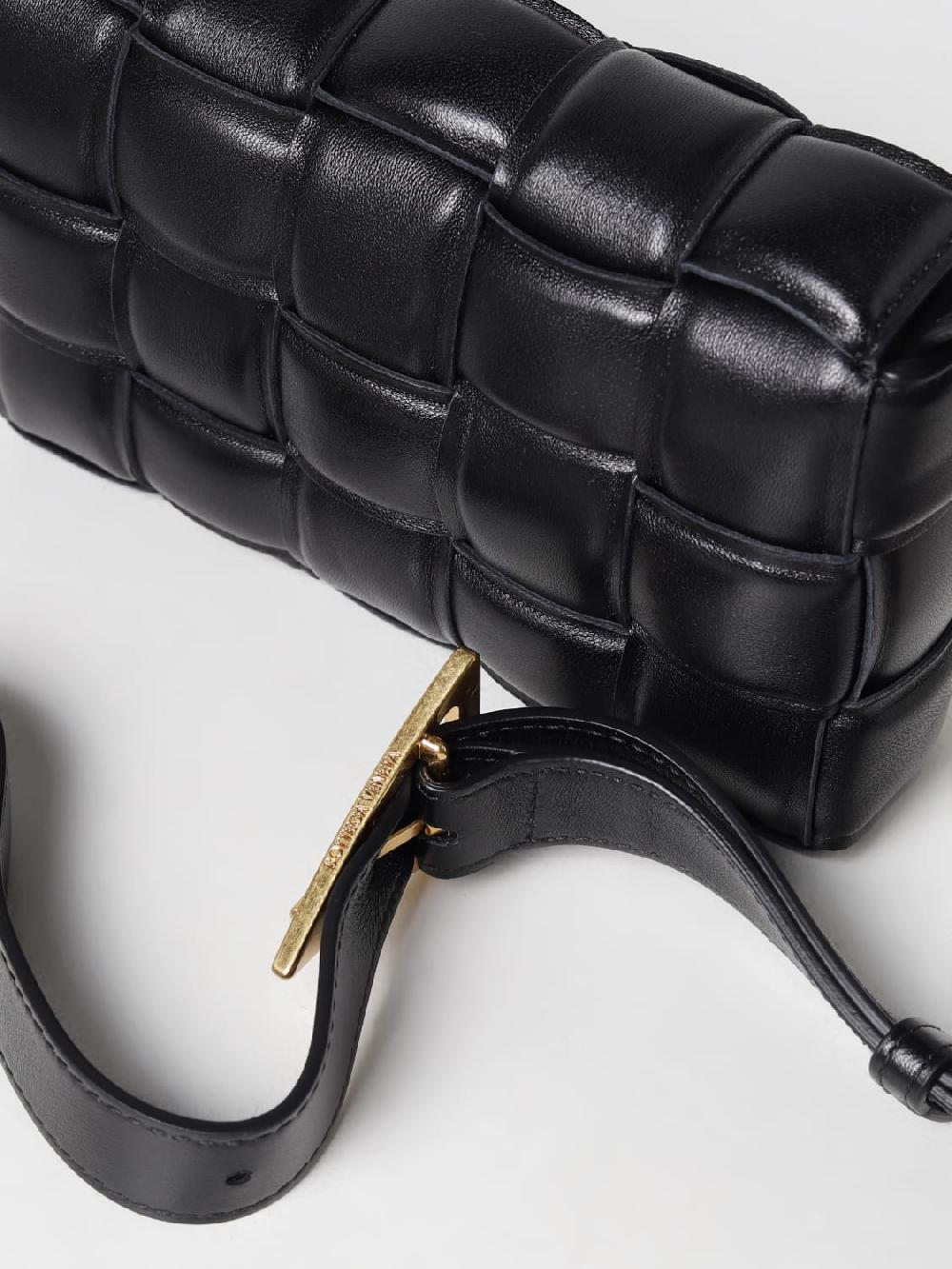 Giglio Borsa Padded Cassette Bottega Veneta In Pelle Intrecciata