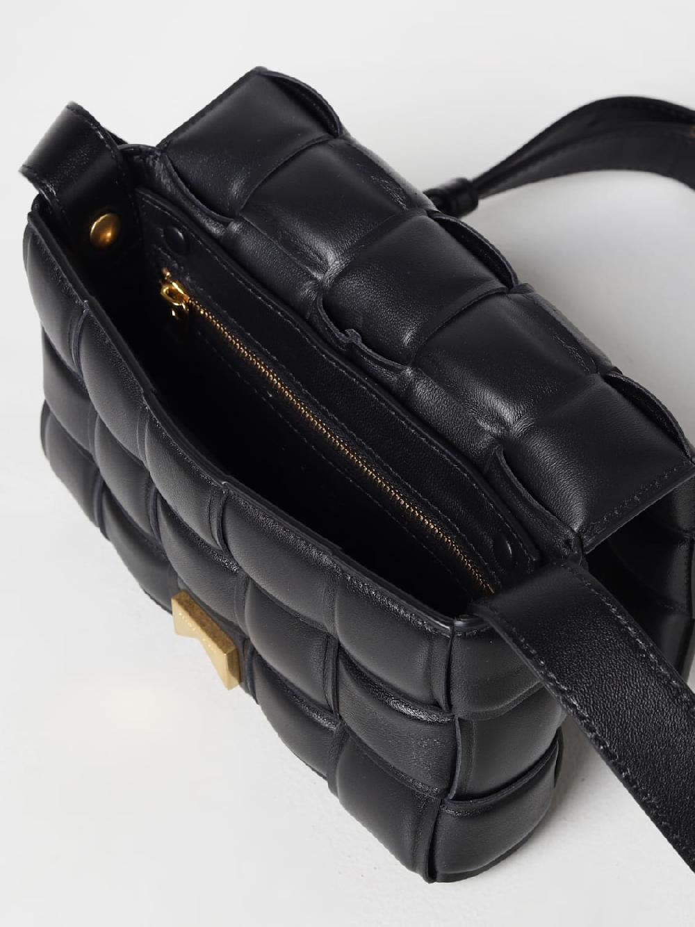 Giglio Borsa Padded Cassette Bottega Veneta In Pelle Intrecciata