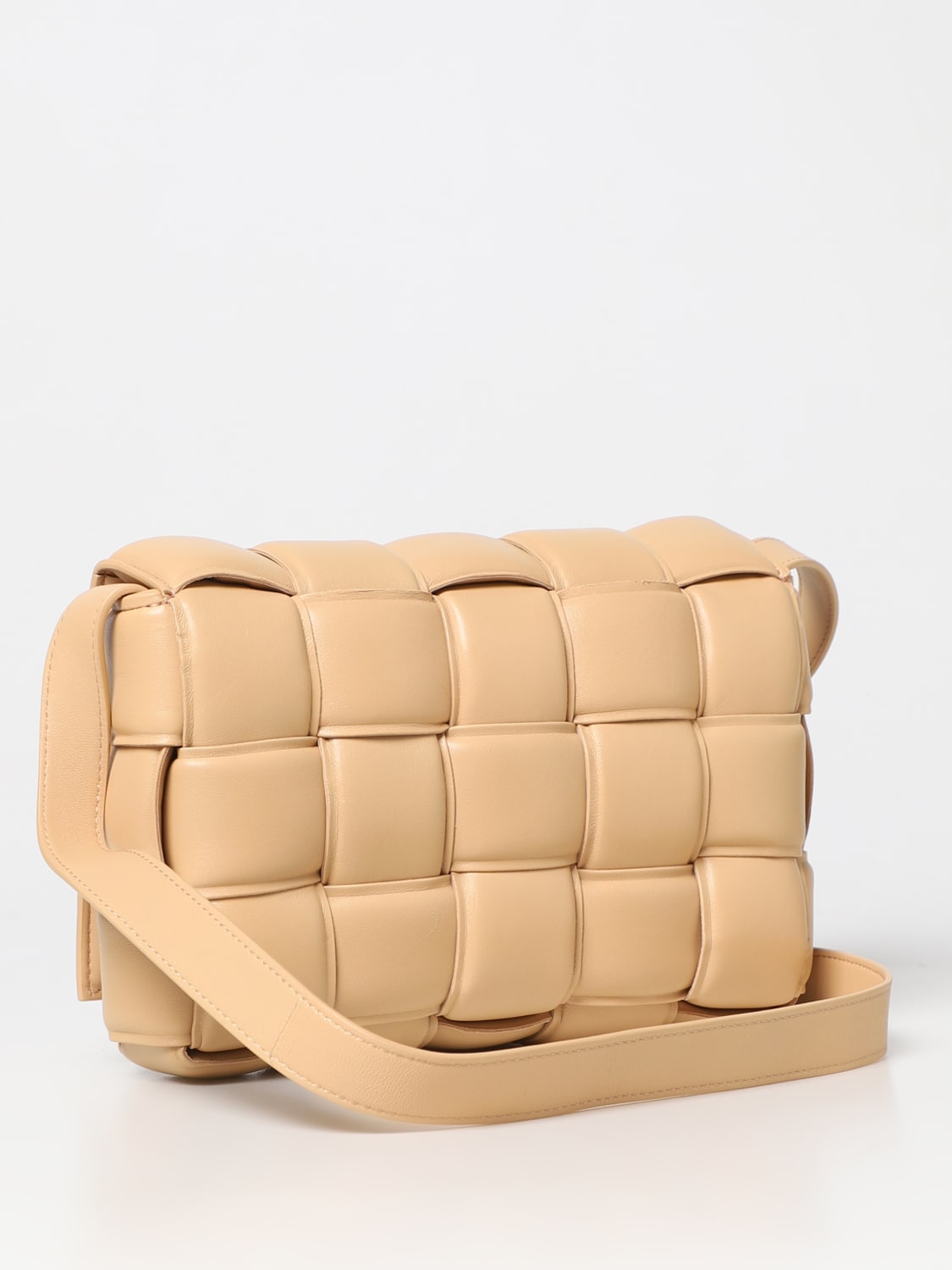 Giglio Borsa Padded Cassette Bottega Veneta In Pelle Intrecciata